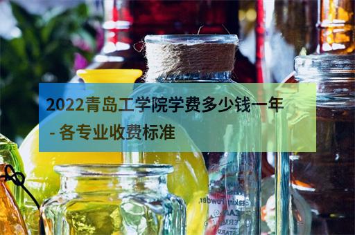 招本科專科收費明細,以下是青島黃海學院2021年專升本各專業收費標準